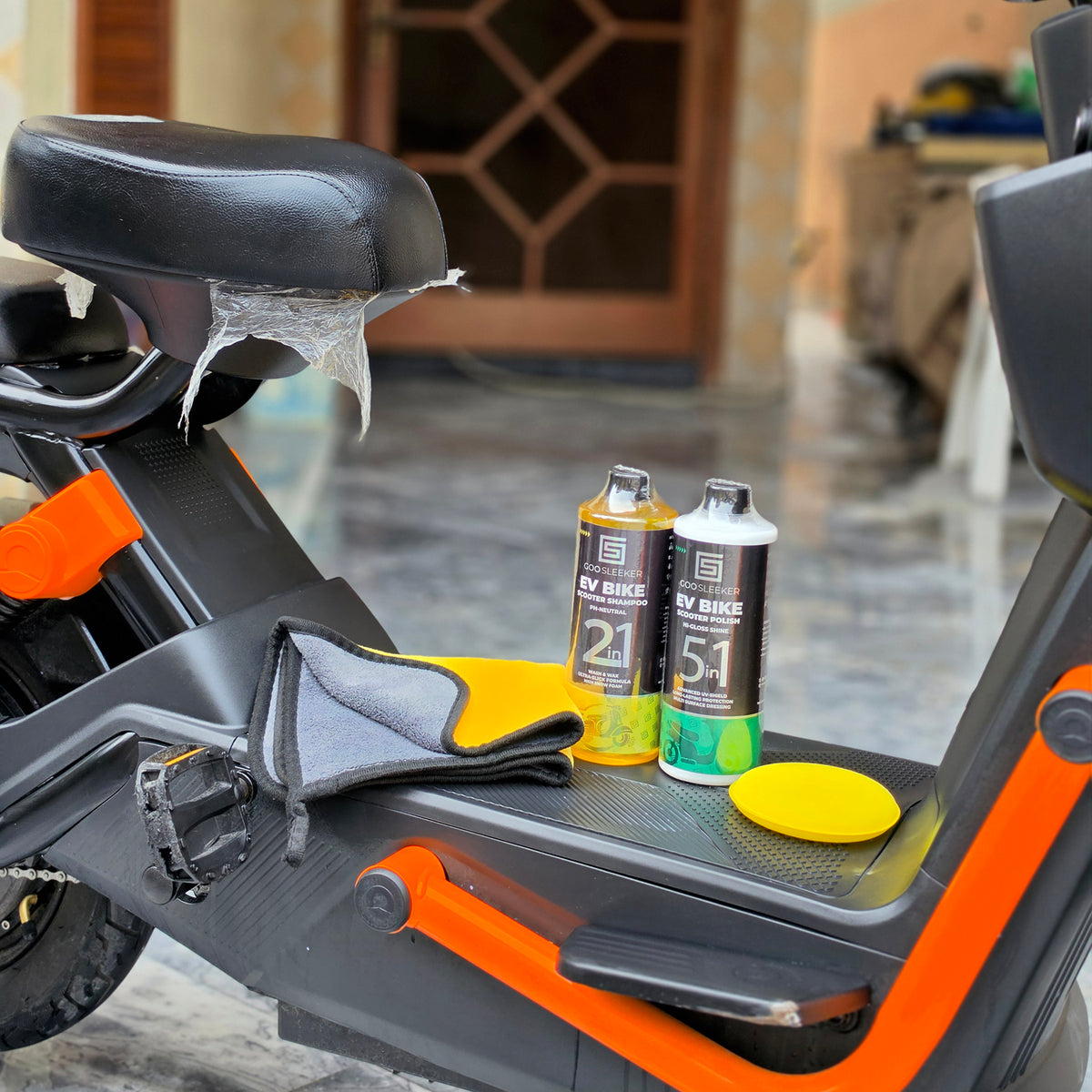 EV Bike & Scooter Detailing Kit – Complete Solution
