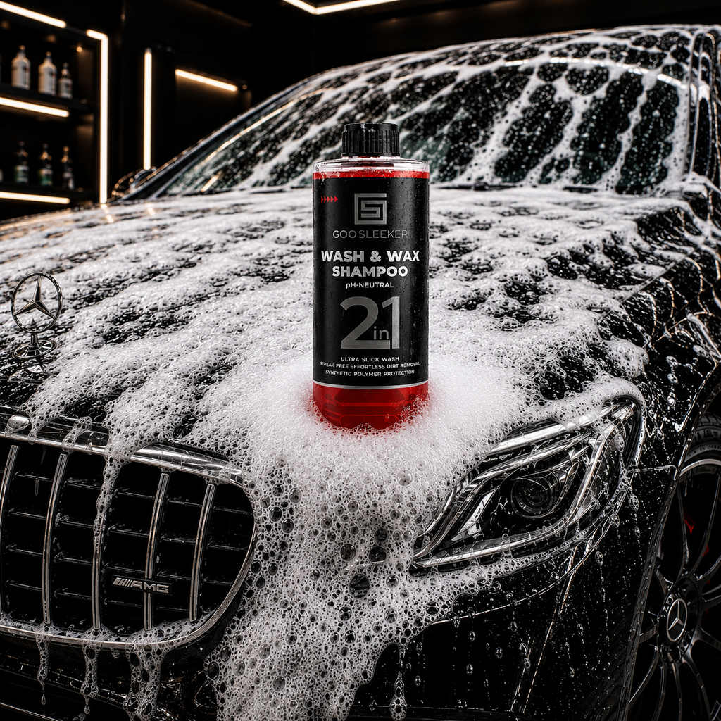Wash & Wax Shampoo – pH-Neutral 2-in-1 Car Wash