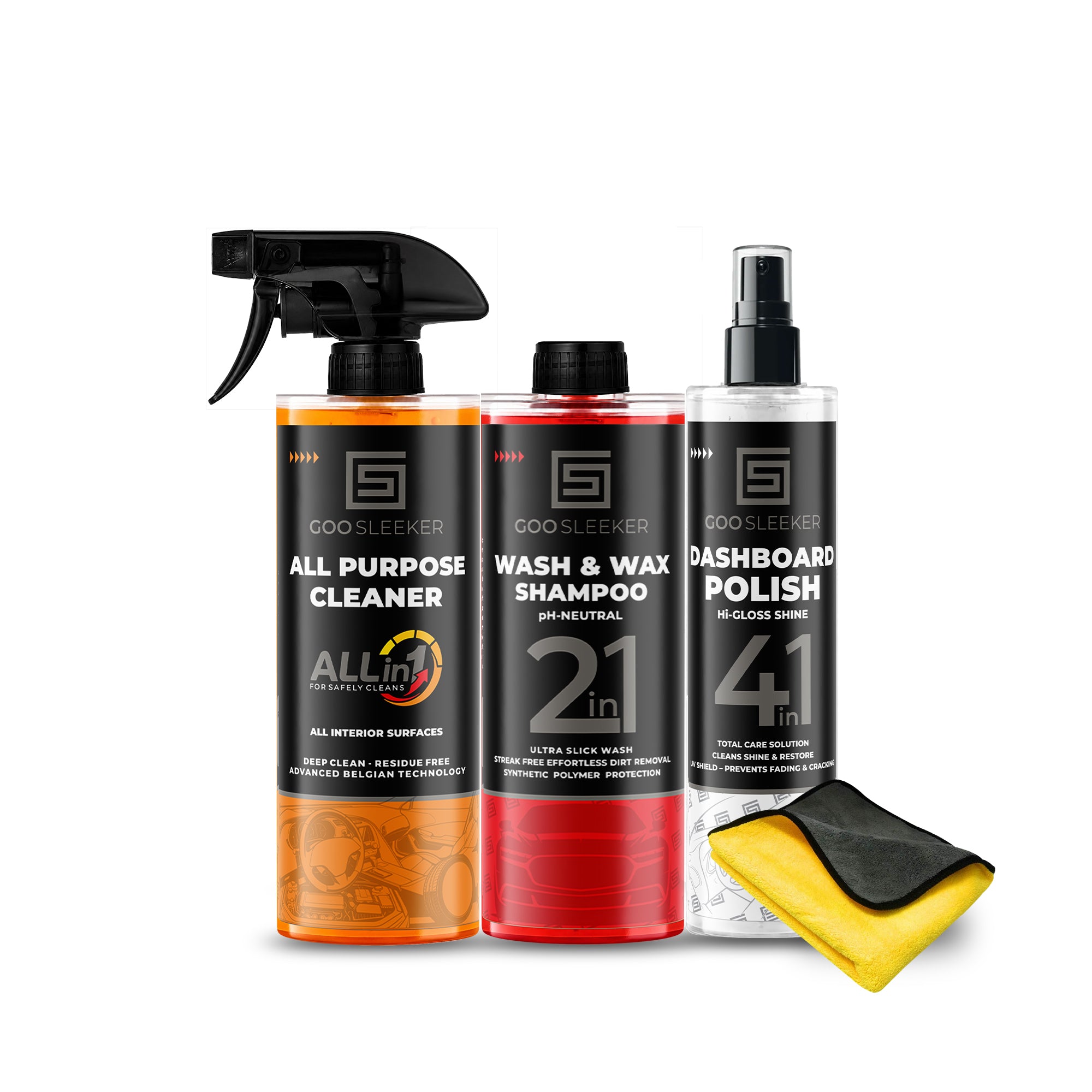 Interior Car Care Kit | Complete Interior Cleaning