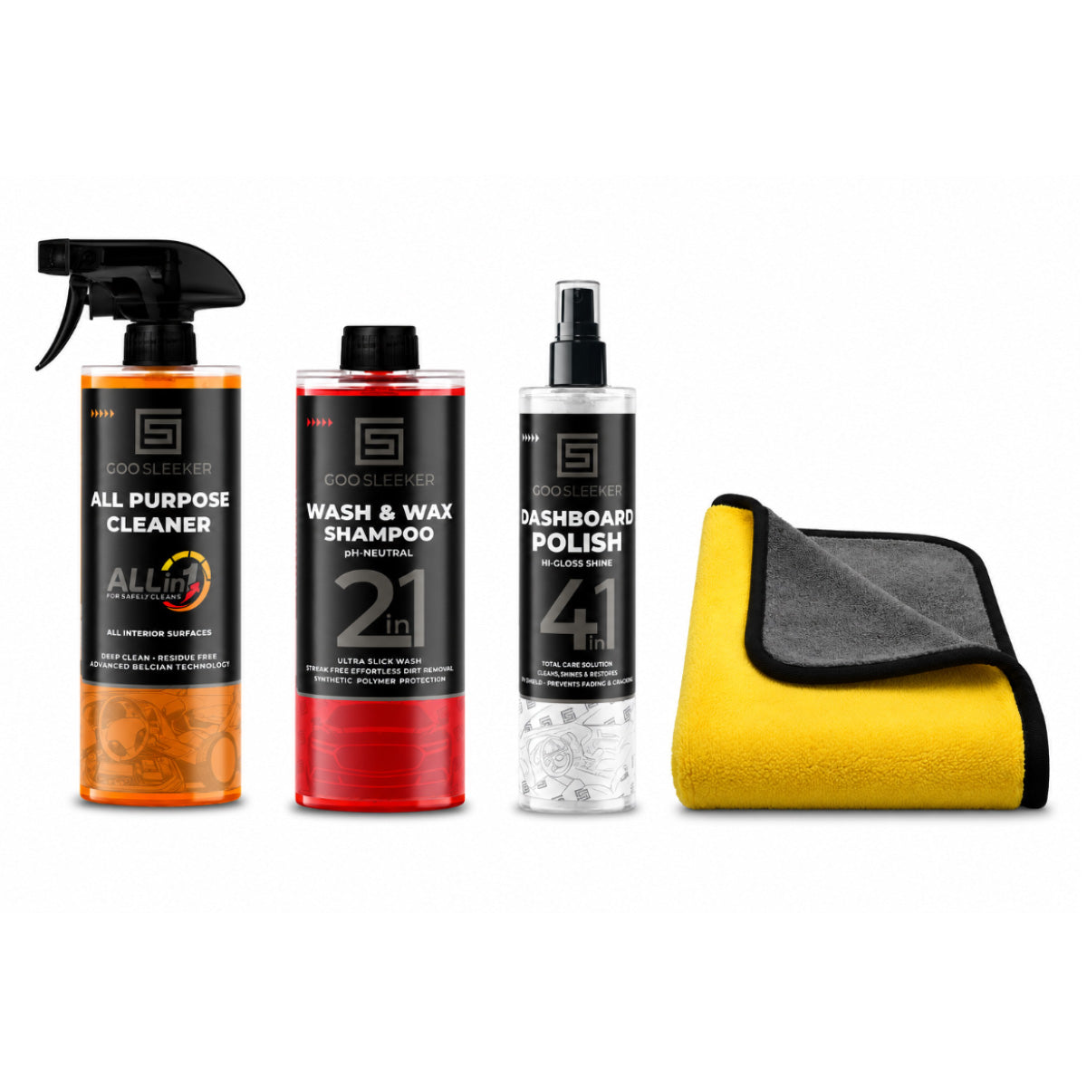 Interior Car Care Kit | Complete Interior Cleaning & Protection Bundle