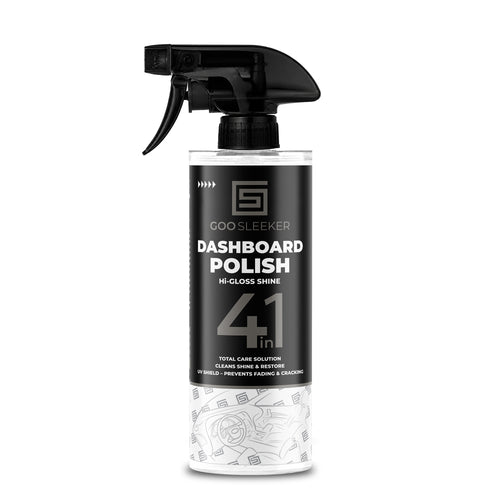 Dashboard Polish 473ml – 4-in-1 Hi-Gloss Interior Cleaner, Restorer & UV Protectant