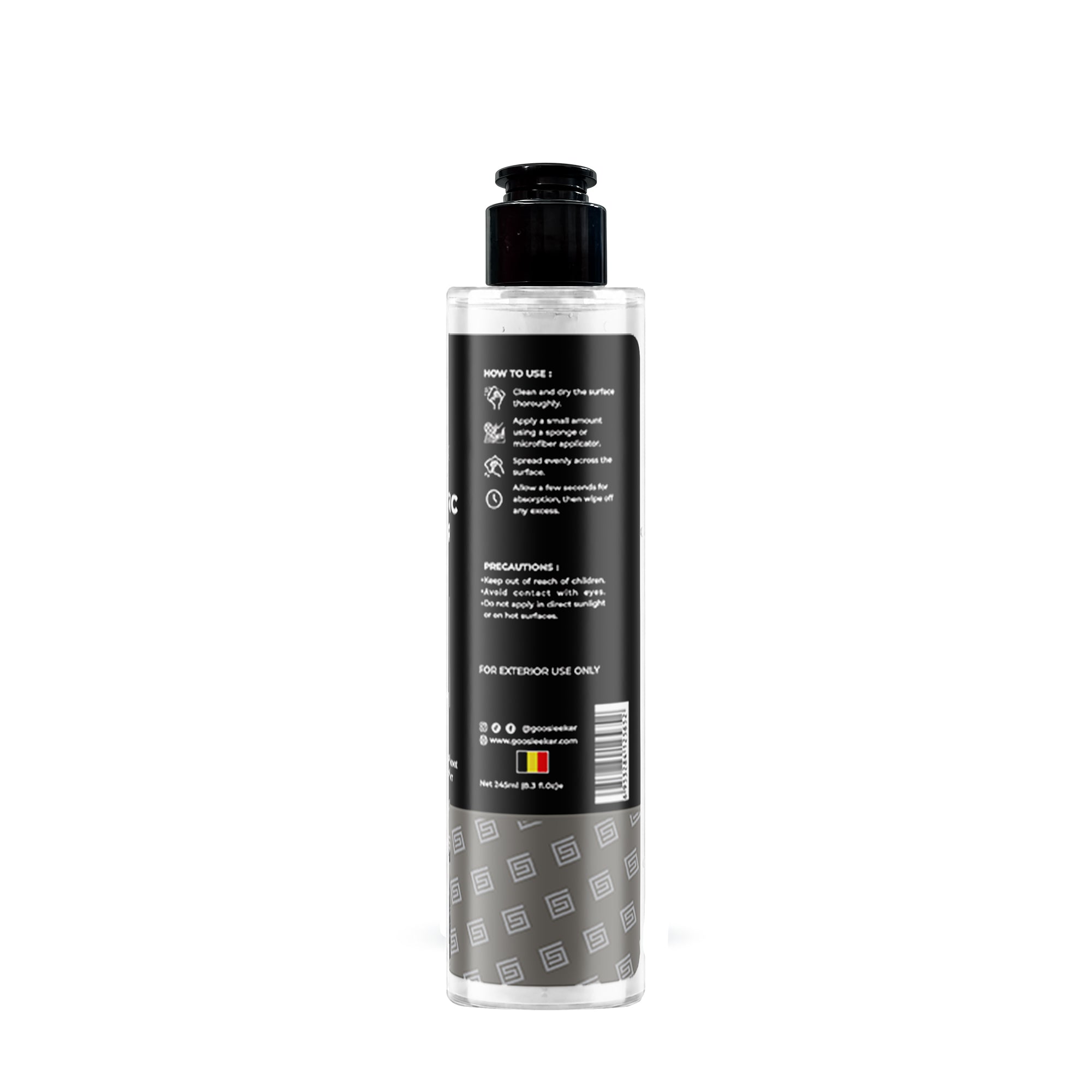 Black Plastic Restorer – Nano Ceramic Trim & Plastic Coating