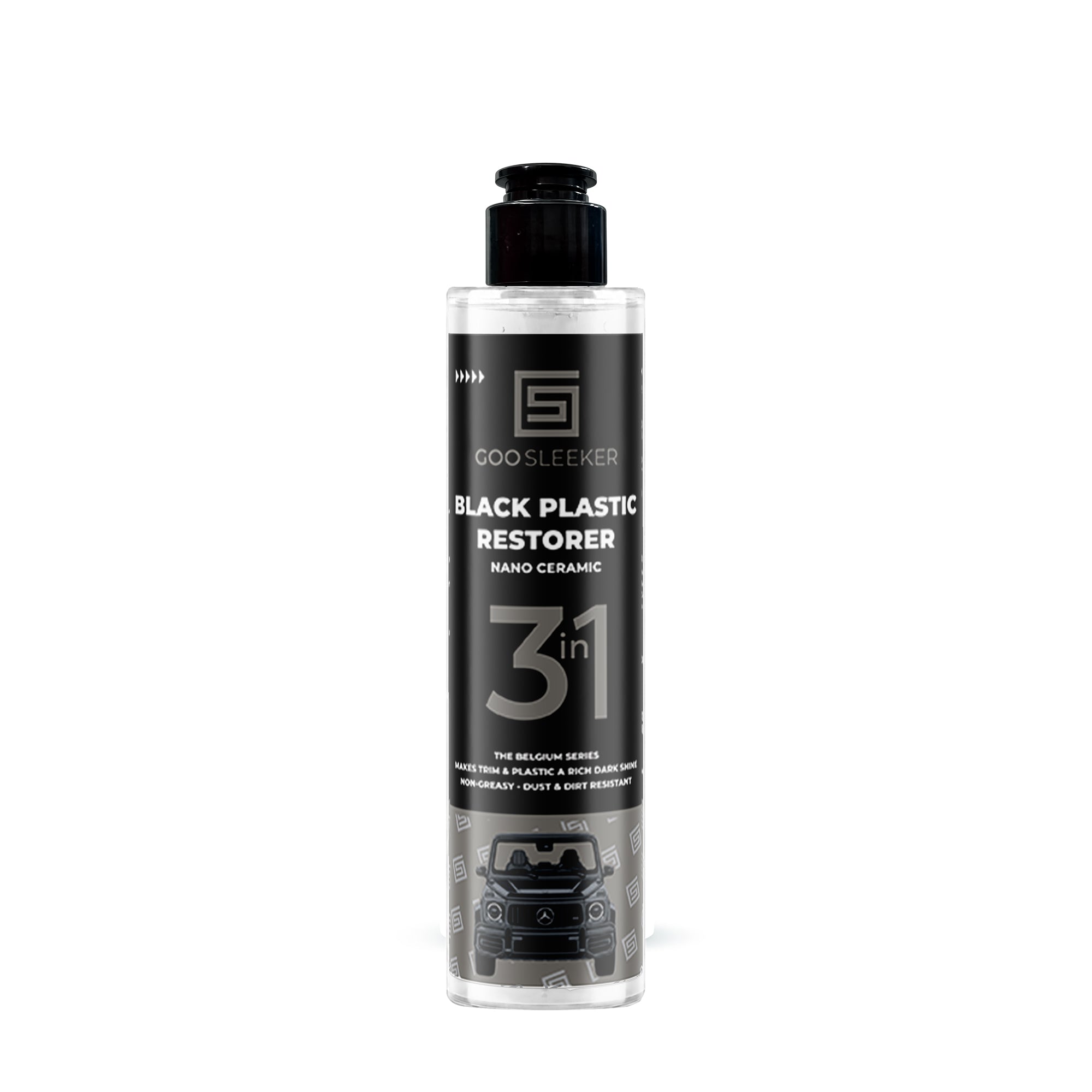 Black Plastic Restorer – Nano Ceramic Trim & Plastic Coating