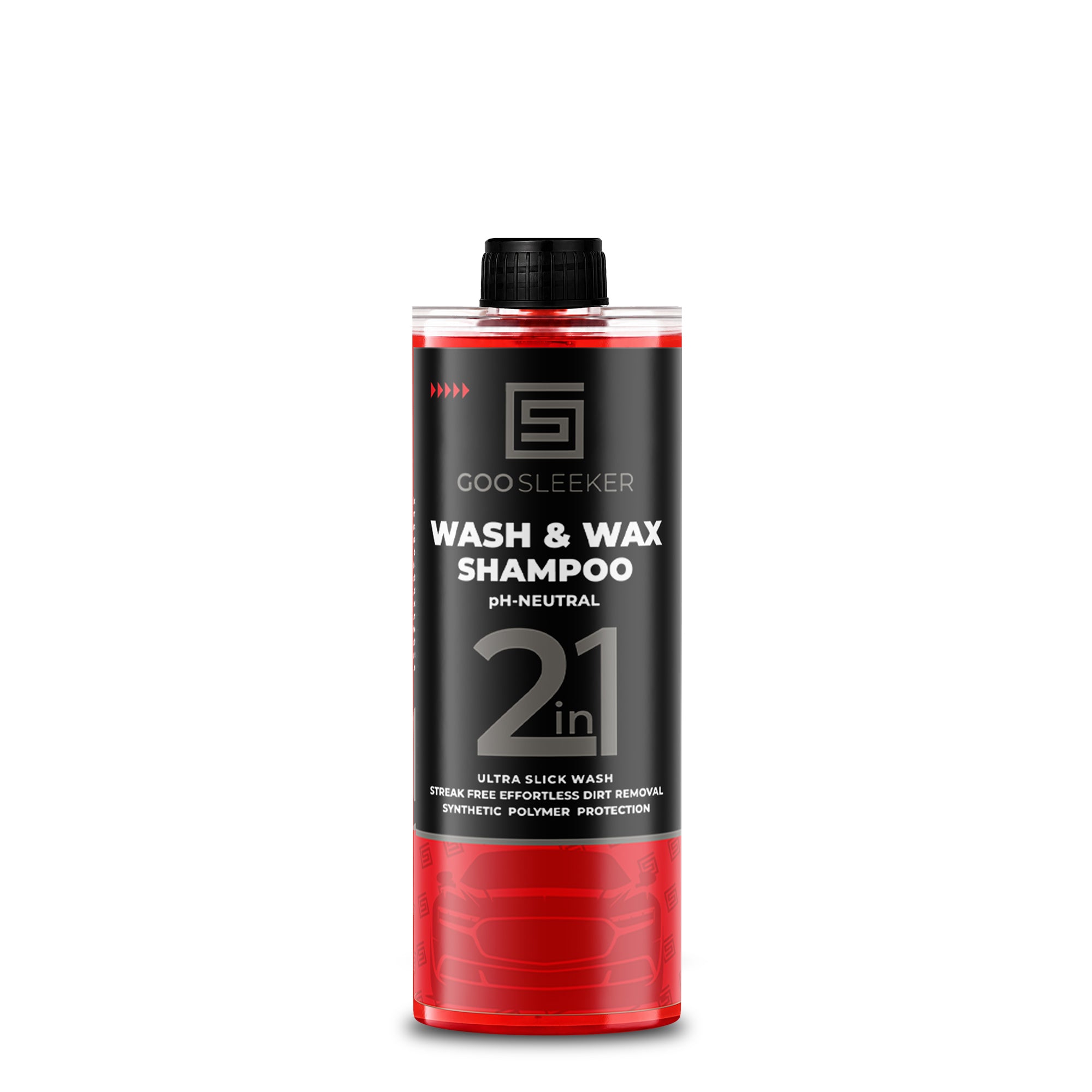 Wash & Wax Shampoo – pH-Neutral 2-in-1 Car Wash