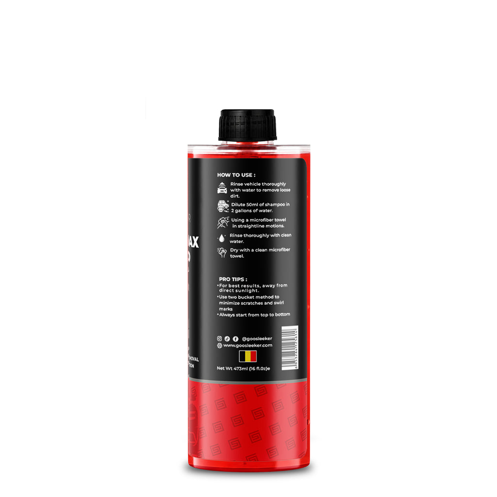 Wash & Wax Shampoo – pH-Neutral 2-in-1 Car Wash