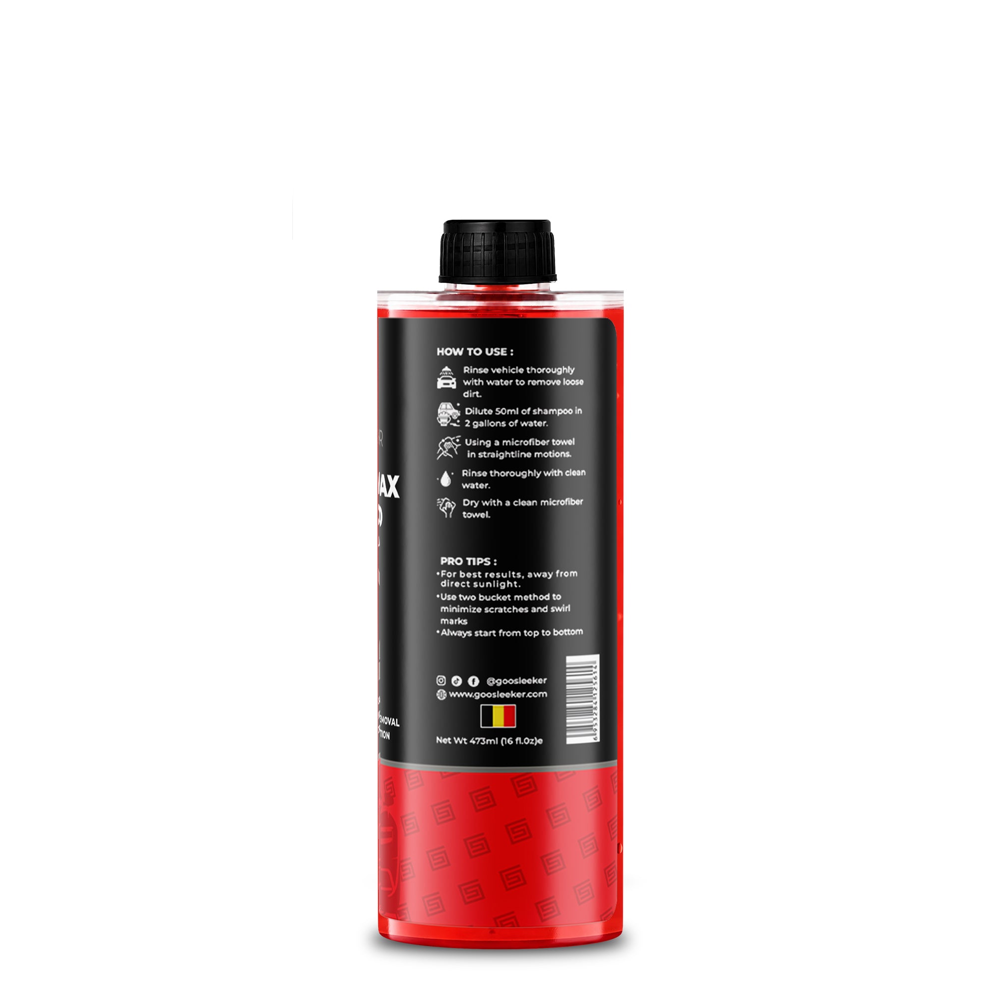 Wash & Wax Shampoo – pH-Neutral 2-in-1 Car Wash