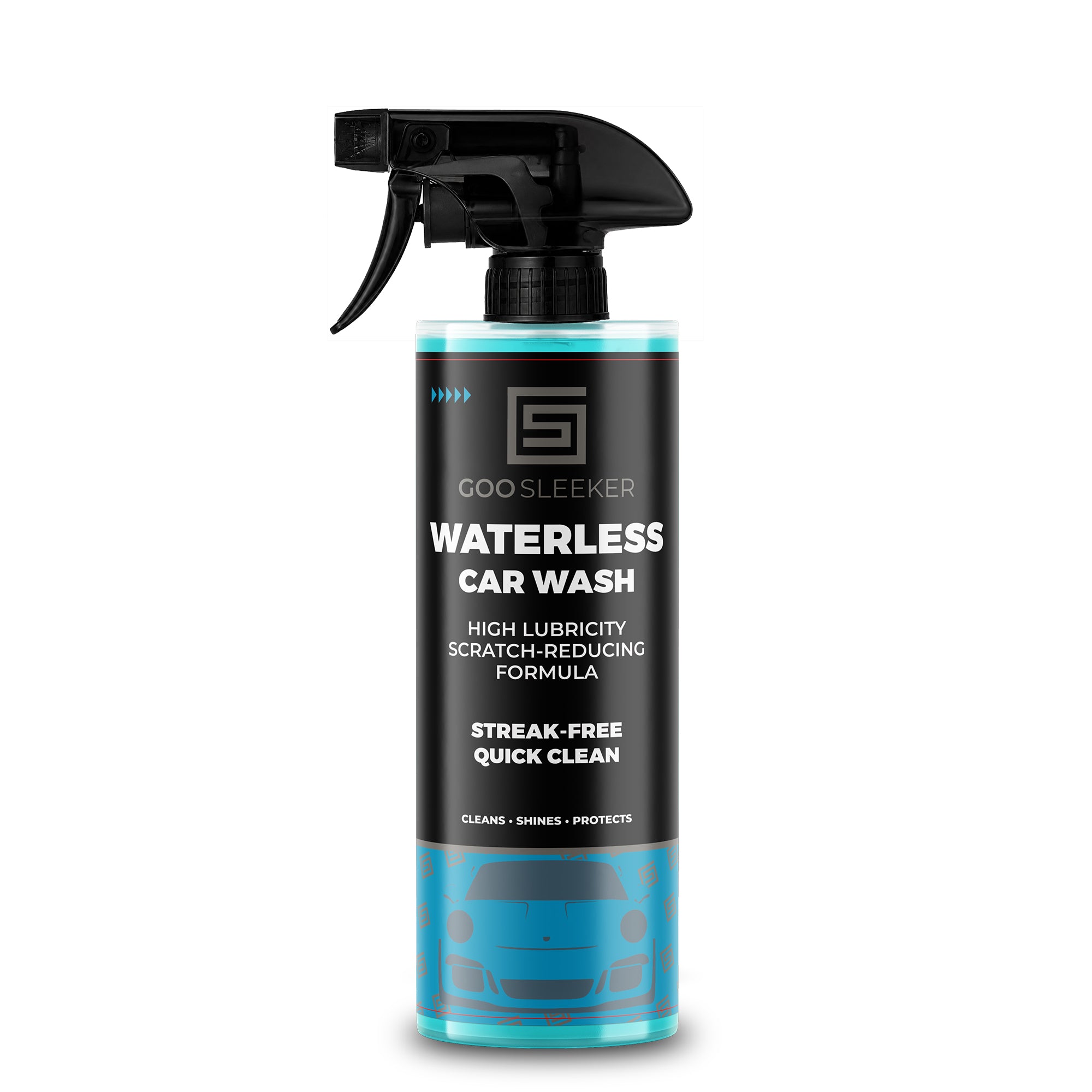 Waterless Car Wash 473ml – High Lubricity Scratch-Reducing Waterless Wash & Shine Spray